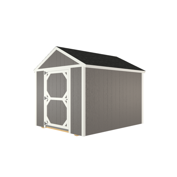 8x10 Tool Shed with LP Smart Siding and Shingle Roof - 800 C
