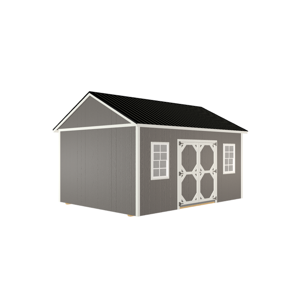12x16 Utility with LP Smart Siding and Metal Roof - 810 L