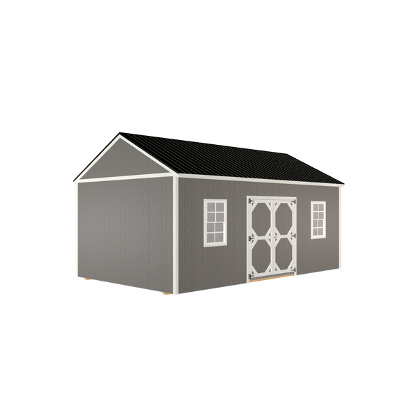 12x20 Utility with LP Smart Siding and Metal Roof - 810 C