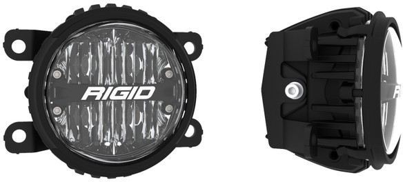 RIGID 2012-2020 Subaru BRZ, WRX STI, Crosstrek, Legacy, Ascent, Impreza Fog Mounts, Includes 1 Pair 360-Series White SAE-37112