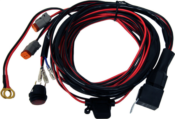 RIGID Wire Harness, Fits D-Series Pair And SR-Q Series Pair With 6 LEDs-40196 RIGID Wire Harness, Fits D-Series Pair And SR-Q Series Pair With 6 LEDs-40196