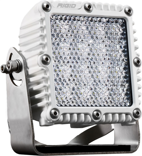 RIGID Q-Series PRO LED Light, Drive Diffused, White Housing, Single-545513