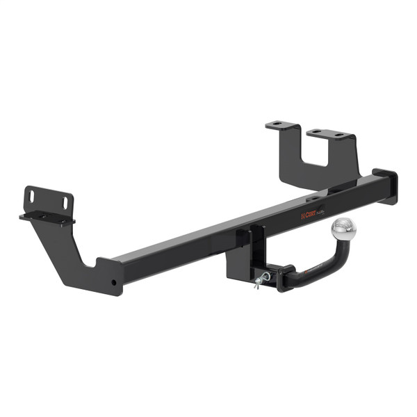 Class II 1-1/4 Trailer Hitch, Pin & Clip, 2 Ball Euro Mount 121882