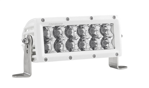 RIGID E-Series PRO LED Light, Spot Optic, 6 Inch, White Housing-806213
