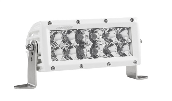 RIGID E-Series PRO LED Light, Spot/Flood Combo, 6 Inch, White Housing-806313