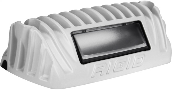 RIGID 1x2 65 Degree DC LED Scene Light, White Housing , Single-86620