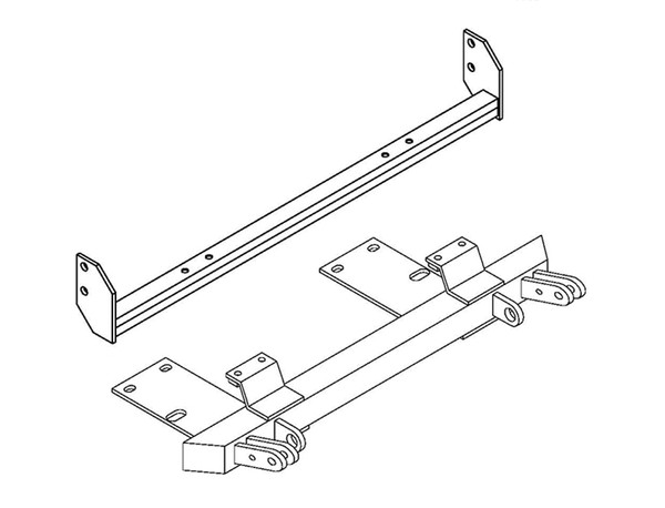 Tow Bar Base Plate, Chevy Corsica    E13 BX1611
