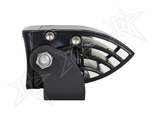 RIGID SR-Series PRO LED Light, Spot/Flood Combo, Amber, 10 Inch, Black Housing-910322