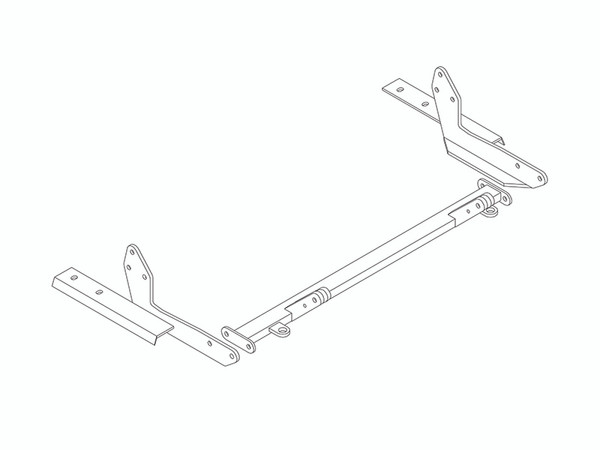 Tow Bar Base Plate, Honda Accord V6  E13 BX2216