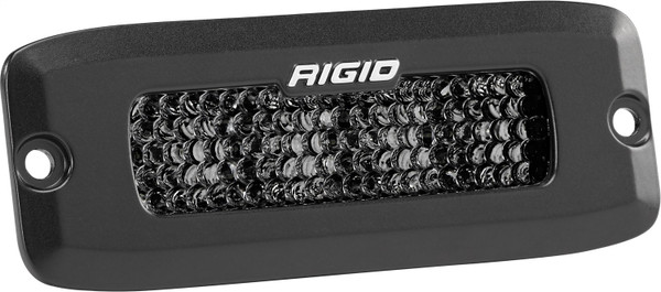 RIGID SR-Q Series PRO Midnight Edition, Spot Diffused, Flush Mount, Pair-925513BLK