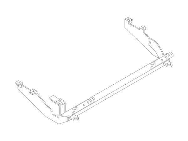 Tow Bar Base Plate BX3813