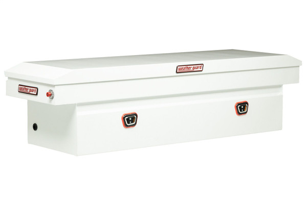 Saddle Box; Steel; Full Extra Wide; White; 14.5 cu ft; 116-3-03