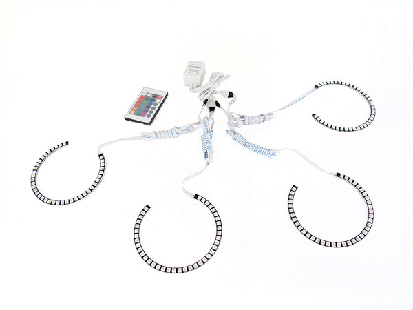 RS-127MM-RGB - 5in (127MM) LED RGB Multi-Color Universal Halo Kit-RS-127MM-RGB