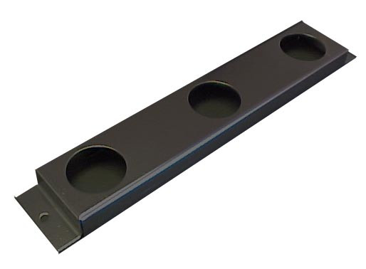 RS-400 - 2in 3-Hole Powder Coated Steel Truck Light Box w/ Knockouts-RS-400