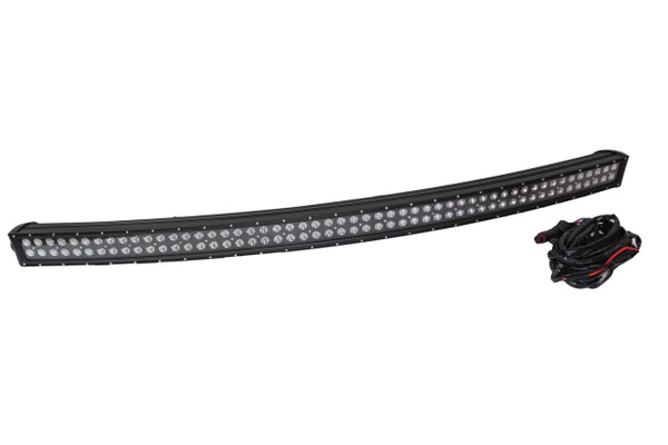 RS-54WRAP-BV - Blacked Out Series 54in Wraparound Dual Row Light Bar (Fitted to RS Brackets)-RS-54WRAP-BV