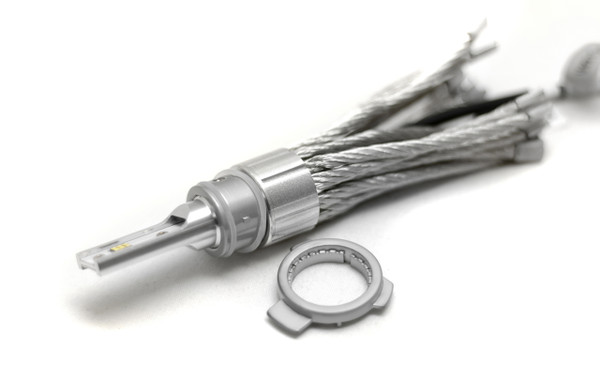 9012-G4LED - 9012 GEN4 LED Headlight Kit w/ 360 Clockable Base & Copper Rope Heatsink-9012-G4LED