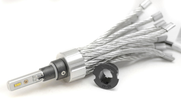 H3-G4LED - H3 GEN4 LED Headlight Kit w/ Copper Rope Heatsink-H3-G4LED
