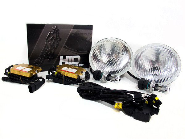 VS-JEEP0006-6K - 2000-2006 Wrangler HID Kit & 7in Lenses H4 Vehicle Specific HID Kit w/ All Parts-VS-JEEP0006-6K