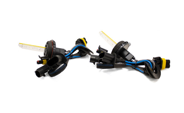 H13QS6K - H13-1 5,500K G6v2 Quick Start HID CANBUS Bulbs w/ Braided Cables (Pair)-H13QS6K H13QS6K - H13-1 5,500K G6v2 Quick Start HID CANBUS Bulbs w/ Braided Cables (Pair)-H13QS6K