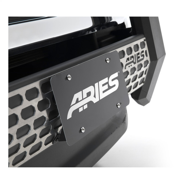 AdvantEDGE Bull Bar License Plate Bracket-Leonard USA
