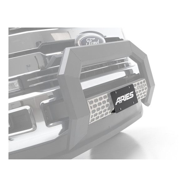 AdvantEDGE Bull Bar License Plate Bracket-Leonard USA