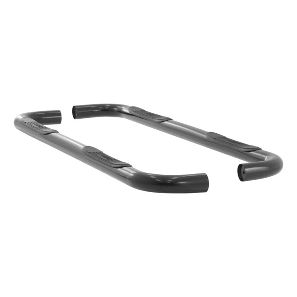3" Round Black Steel Side Bars, Select Dodge, Ram Dakota 205010