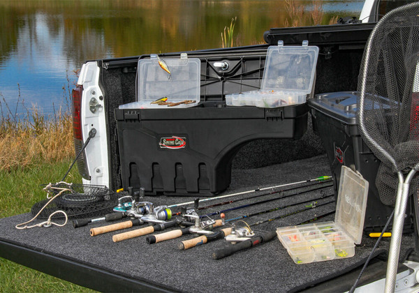 UnderCover Single Lid Swing Case Driver Side Truck Bed Tool Box