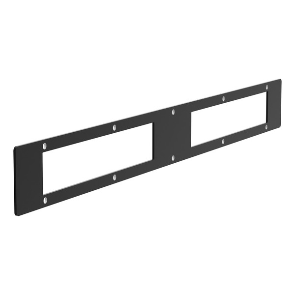 Pro Series 30-Inch Black Steel Light Bar Cover Plate PC10OB
