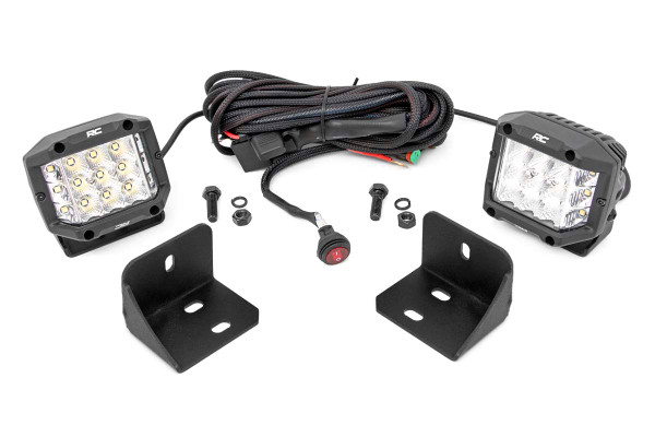 Can-Am Defender Rear Facing 3-inch Chrome Series LED Kit (16-19 Defender) 71024