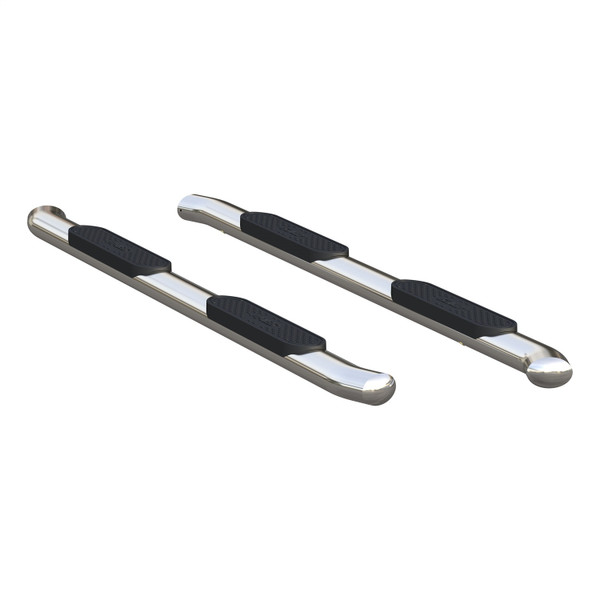 4" Polished Stainless Oval Side Bars, Select Ford Excursion, F-250, F-350 S223006-2