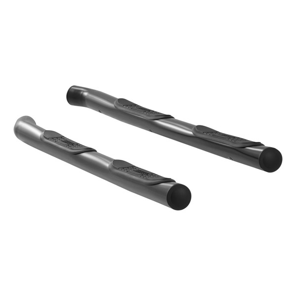 3 Round Black Steel Side Bars, Select Nissan Pathfinder 209011