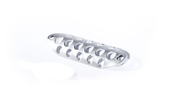 Dominator Original Style step pads - Small  - Silver SPD-3601