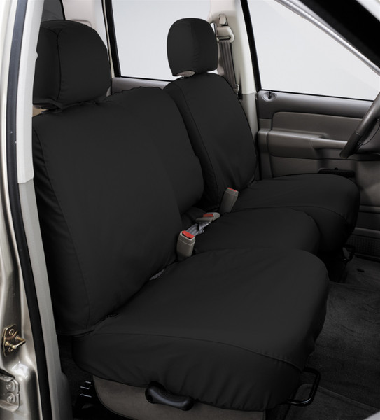 Polycotton SeatSaver Custom Second Row Seat Covers - Charcoal SS7319PCCH