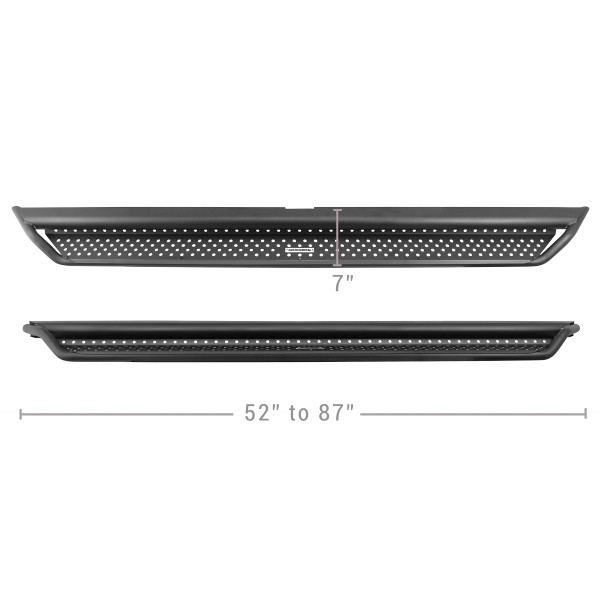 Dominator Xtreme D1 SideSteps - Complete Kit: SideStep + Brackets D14306T