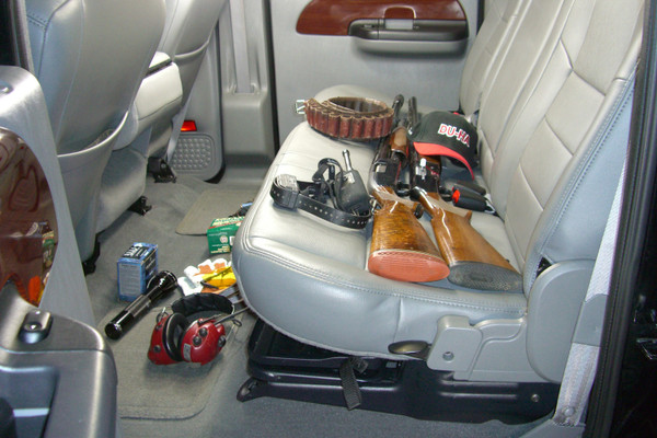 Underseat Storage / Gun Case, Black 20067