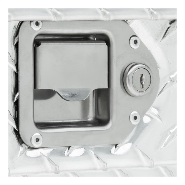 Bright Aluminum 49" Trailer Tongue Box - TBV-49