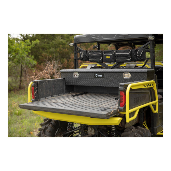 Matte Black Aluminum UTV Tool Box - Polaris - UTV-59PR-MB
