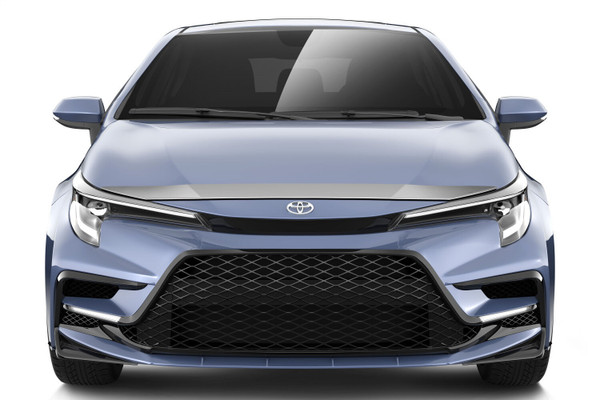 Husky Aeroskin Hood Protector; Chrome 2892224