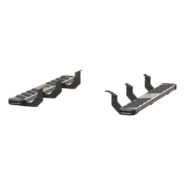 ARIES 2553038 NovaTrac 6in. x 53in. Polished Stainless Running Boards; Select To 2553038