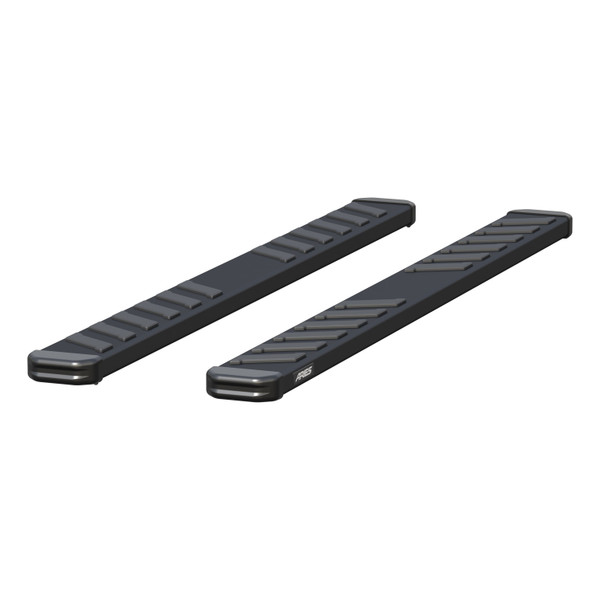 ARIES B2975 NovaTrac 6in. x 75in. Black Steel Running Boards B2975