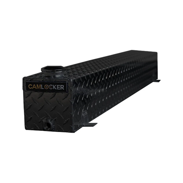 4" x 4" x 36" Water Tank for Dog Box - Matte Black WT4X4X36MB