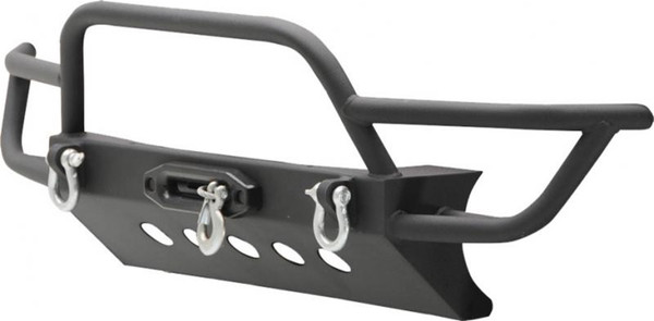 Bumpers/Jeep Gear; RWB Front Winch Bumper; Textured Black J0776722