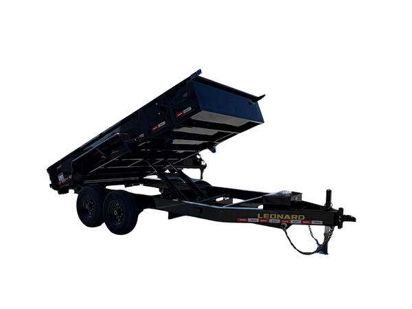 7x14 Dump Trailer with 14,000lb Load Capacity | 500E