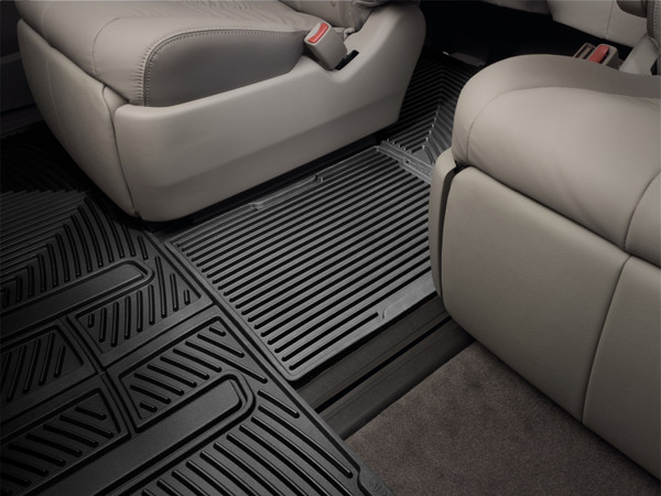 Rear Rubber Mats, Black W247