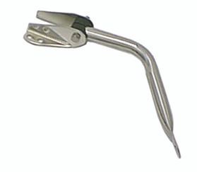 Mirror Arm and Bracket, Stainless Steel, Right; 55-86 Jeep CJ Models-11007.02