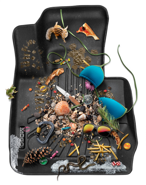 MOGO 2nd Seat Floor Liner Black 70591