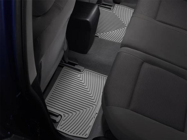 Rear Rubber Mats, Grey W354GR