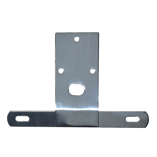 License Plate Bracket, Stainless Steel; 76-86 Jeep CJ Models-11136.01