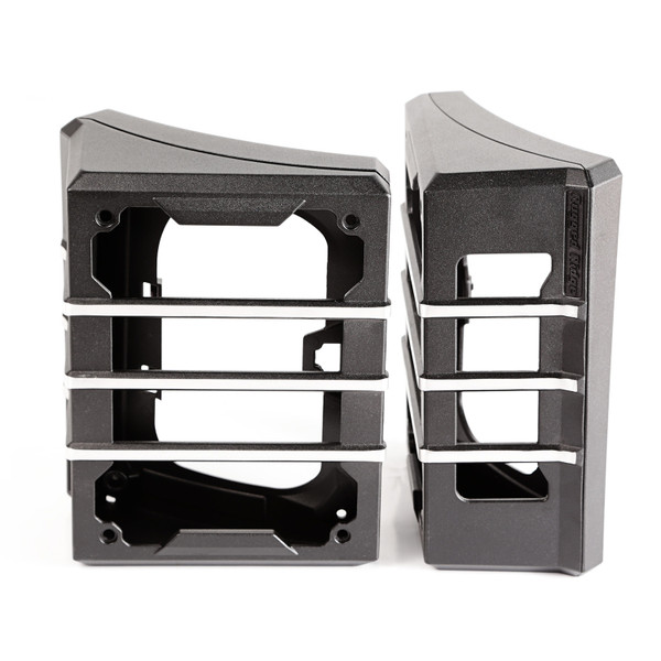 Elite Guard Kit, Tail Light, Brushed Black; 07-18 Jeep Wrangler JK-11226.04