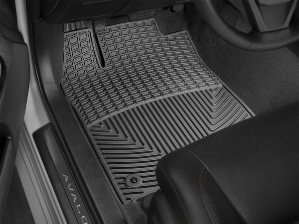 Front Rubber Mats, Black W312